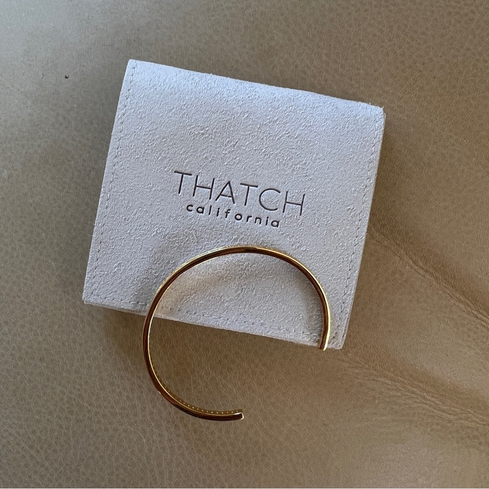 THATCH Goldie Pavé Cuff Bracelet